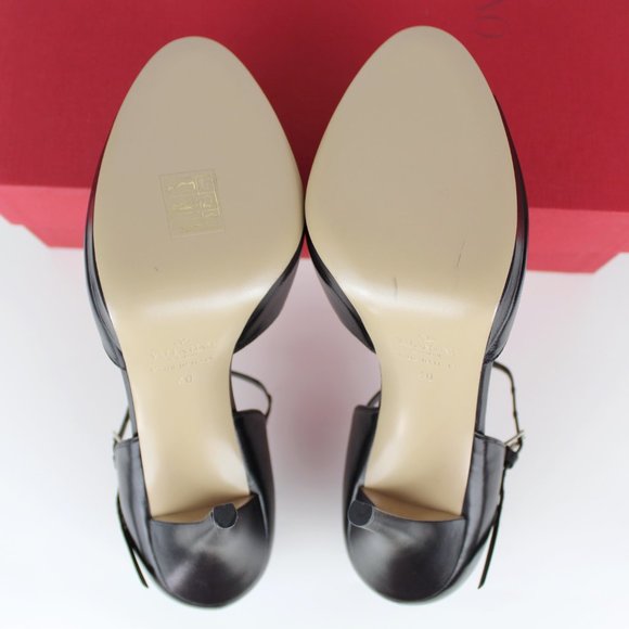 NEW VALENTINO GARAVANI Eyelet Pumps Sandals - Picture 14 of 16